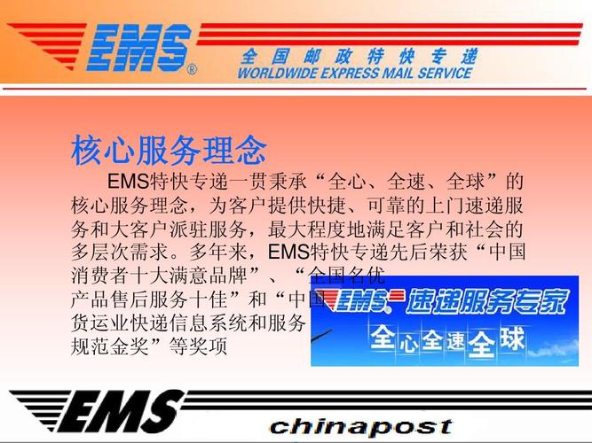 ems和中国邮政快递有什么区别吗都是中国邮政的服务,好像又不是同一